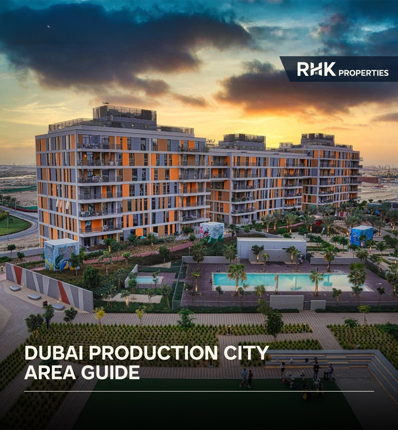 Midtown IMPZ community with modern towers and amenities