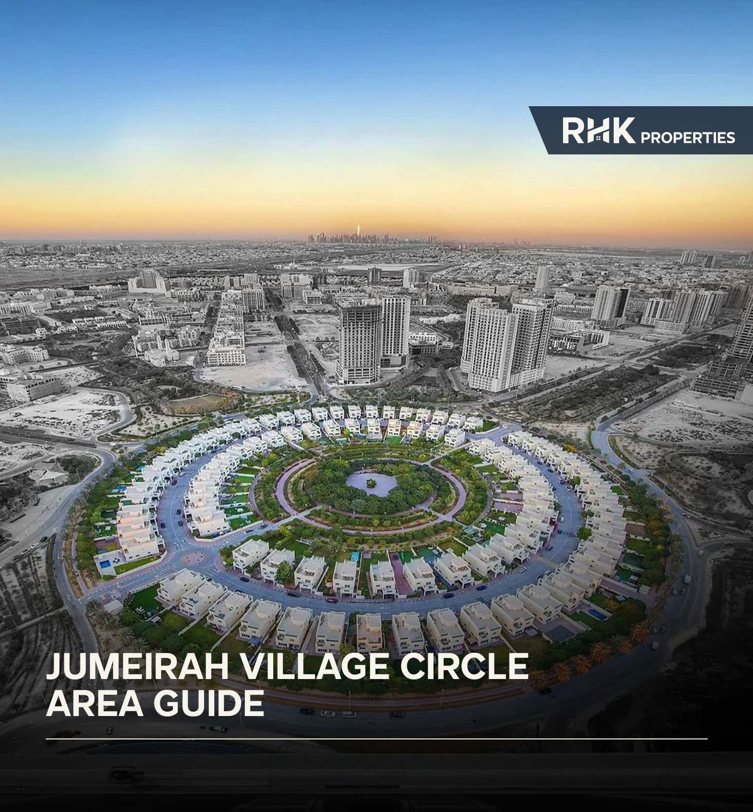 Circle Mall in JVC surrounded by residential towers, retail outlets, and family-friendly facilities.